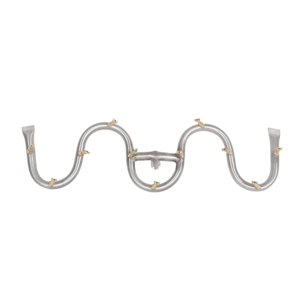 The Outdoor Plus 48 x 6 Stainless Steel Switchback Bullet Burner - OPT-BSWSS48