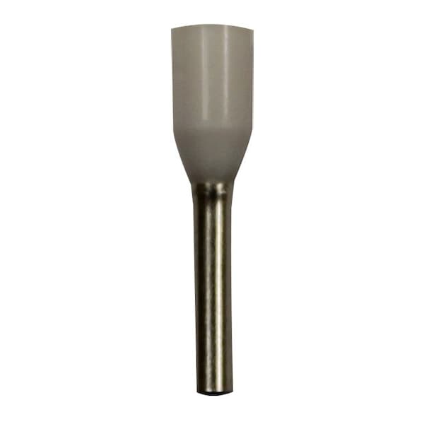 Férrula de alambre blanco de Eclipse Tools, 1 AWG, paquete de 100 - 701-011-100