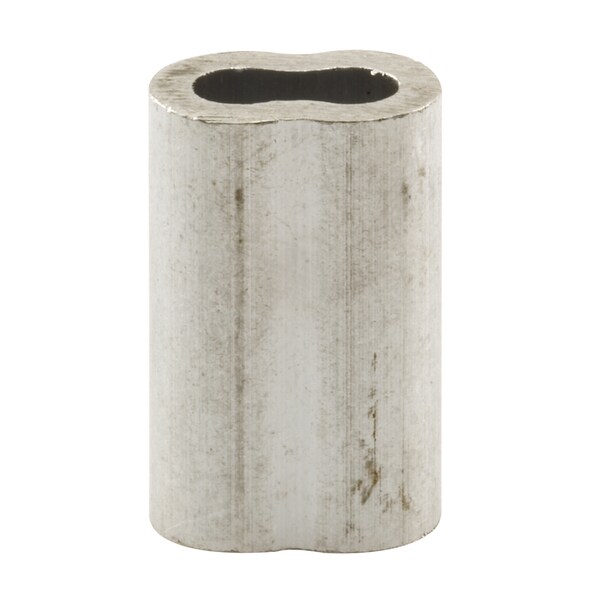 Férulas de Cable Prime-Line, 1/4 de pulgada, Aluminio Extruido Paquete de 20 - GD 12180