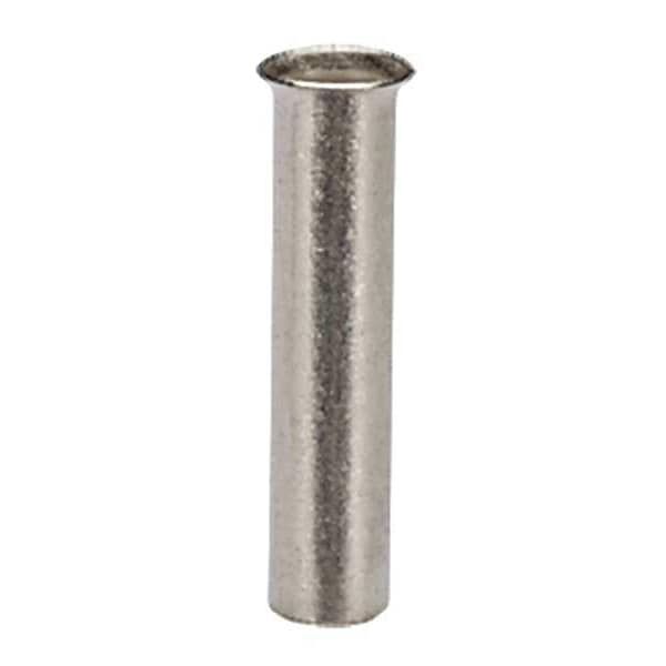 Panduit Ferrule, calibre 16 AWG, sin aislar, 13/32 pulgadas, paquete de 1000 - F78-10-M