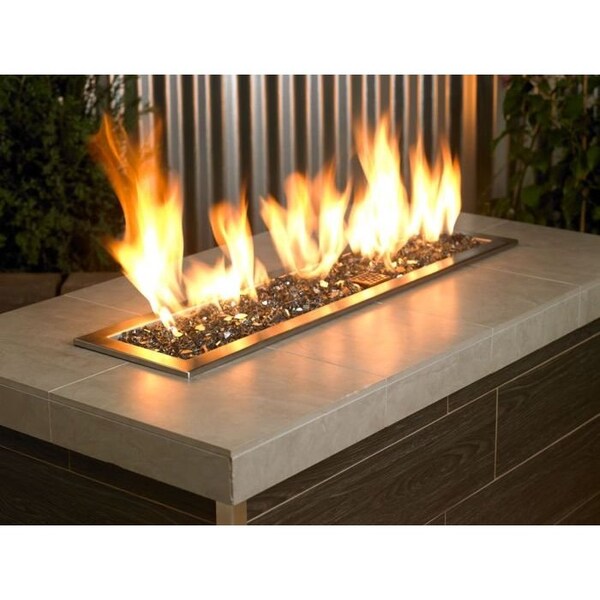 American Fire Glass 1/4 in Gray Reflective Fire Glass, 10 Lb Bag - AFF-GRYRF-10
