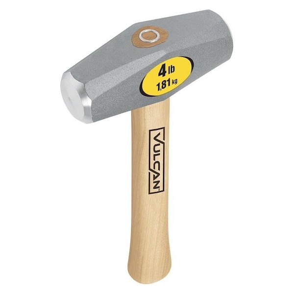 Vulcan Hammer, 4 lb Head, Drilling, Forged Milled Head, Steel Head - 34522