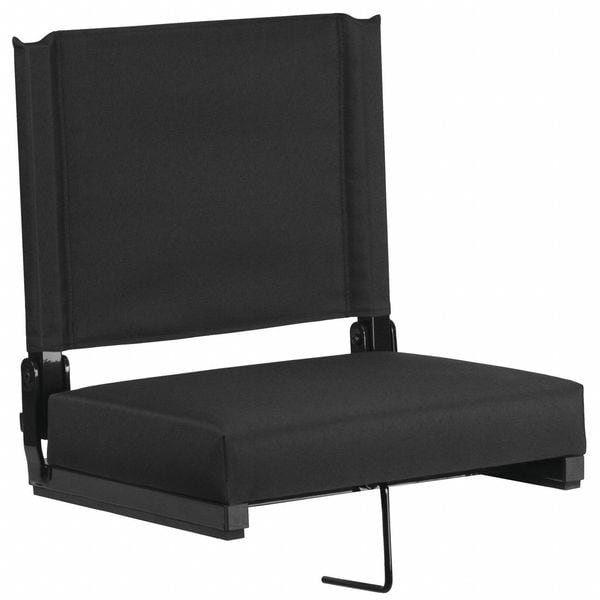 Flash Furniture Stadium Chair, Black - XU-STA-BK-GG