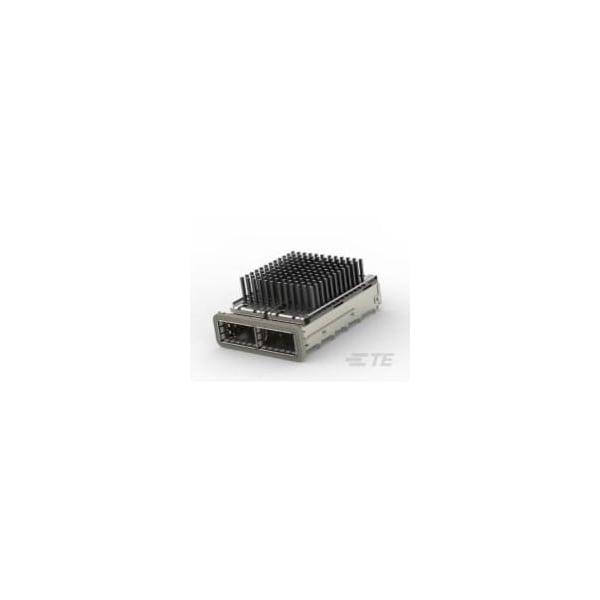 Ensamblaje de jaula 1X2 QSFP28 con junta y HS - 2170812-6