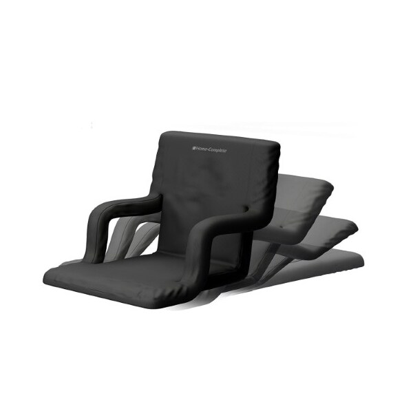 Hastings Home Hastings Home 2-Pack Stadium Seat Cushions, Portable Padded Bleacher Chair with 6 Reclining Positions - 892824VHR
