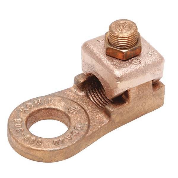 Conector mecánico Burndy, 500 a 400 kcmil, 1 conductor - QDA34