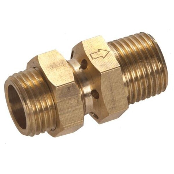 Dagan Gas Conversion Orifice for Air Flow From LP to Natural Gas, Solid Brass - SB-F