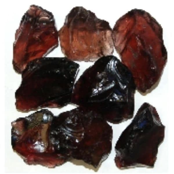 Calle Recycled Chunky Glass Purple - Medium - 0.5-1 in. - 10 lbs - CA2757033