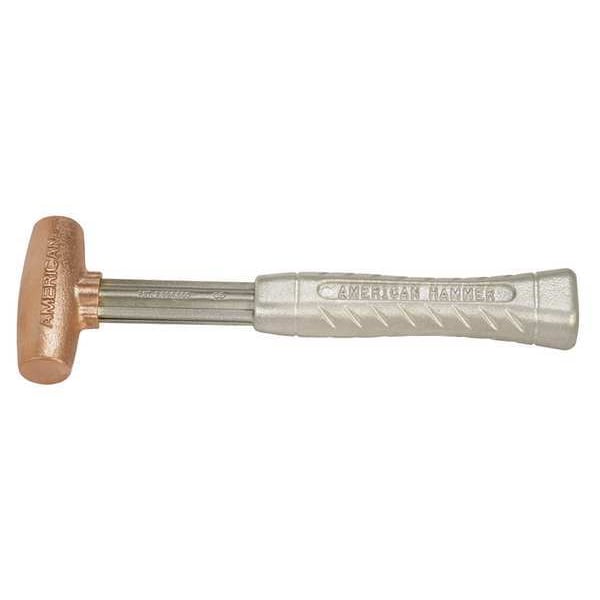 American Hammer Sledge Hammer, 1-1/2 lb., 12 In, Aluminum - AM15CUAG