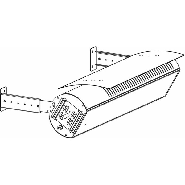 Sunstar Industries SunStar  41 x 24 x 6 in. Reduce Clearances to Combustibles Above Heat Shield Kit - 44566300