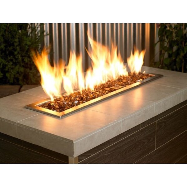 American Fire Glass 1/2 in Copper Fire Glass, 10 Lb Bag - AFF-COP12-10