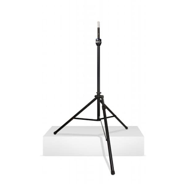 Ultimate Support ULTIMATE SUPPORT TS99BL Series Lift-assist Aluminum Speaker Stand with Integrated Speaker Adapter - Extra Height and Leveling Leg - TS99BL
