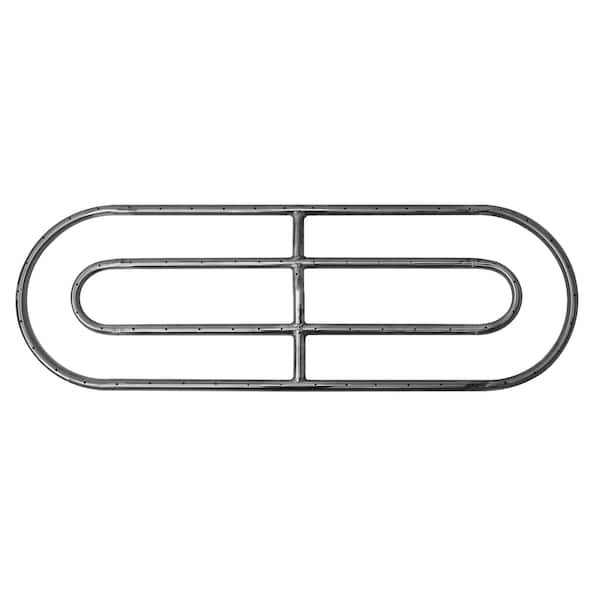 The Outdoor Plus 18 x 60 Double Racetrack SS Burner - OPT-DRT1860