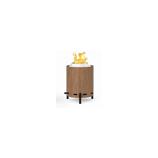 Big Horn Mini Table Top Fire Pit, Stainless Steel, 6.5 In. - SRFP12214SS