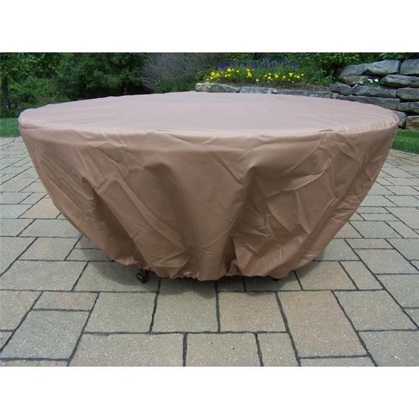 Oakland Living Corporation Oakland Living 8208-Cover Weather Cover for Gas Firepit - Beige - 8208-COVER