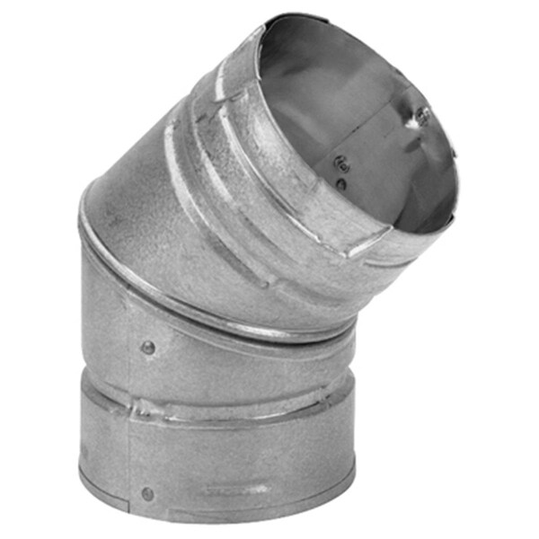 Dare2Decor 4PVL-E45R 4 in. 45 Degree Pellet Vent Elbow - DA2671974