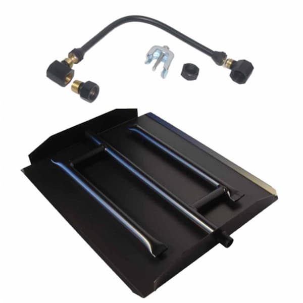 Sleep Ez 23 in. Powder Coated Triple Extra Flame Burner Kit, Natural Gas - SL2646344