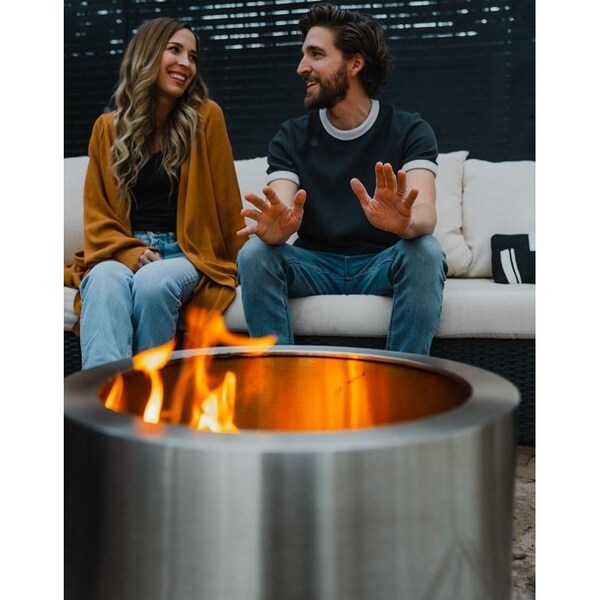Ghp Group Fire Pit, Wood Burning, 195 in - 52395