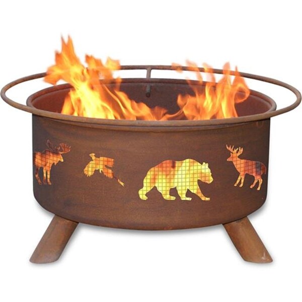 Patina Products Patina Products F106 Wildlife Fire Pit - F106