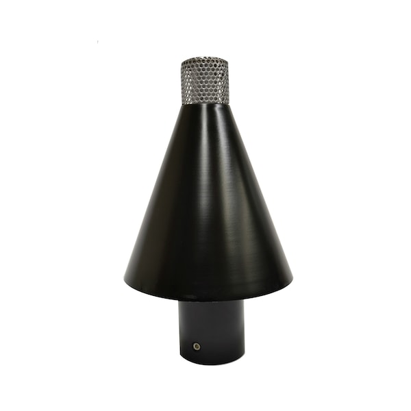 The Outdoor Plus Cone Torch Head - Powder Coat - Black - OPT-TT26M-BLK