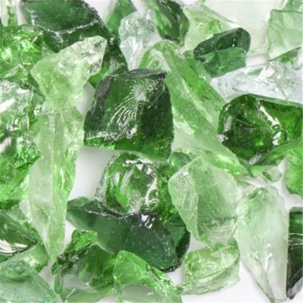 Calle Recycled Chunky Glass Forest Mix - Small - 0.25-0.5 in. - 50 lbs - CA2758235