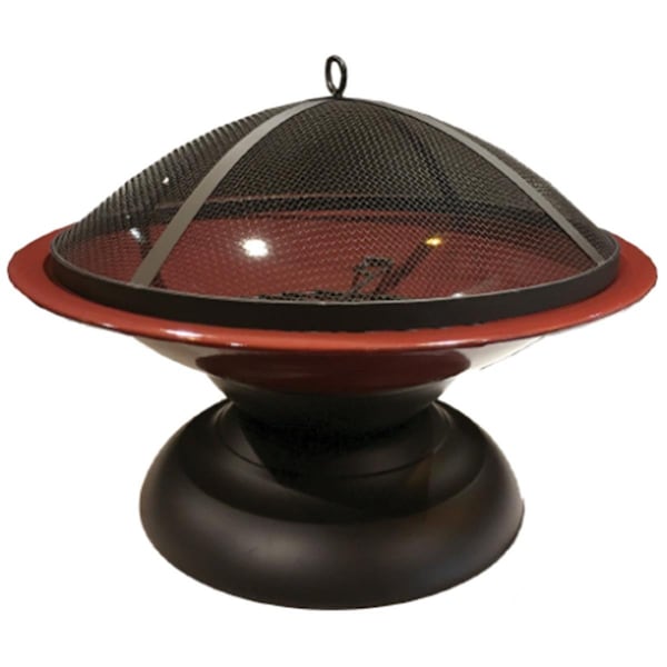 Gardman Usa Vesta Fire Bowl, Oxblood - LF273AOXBL