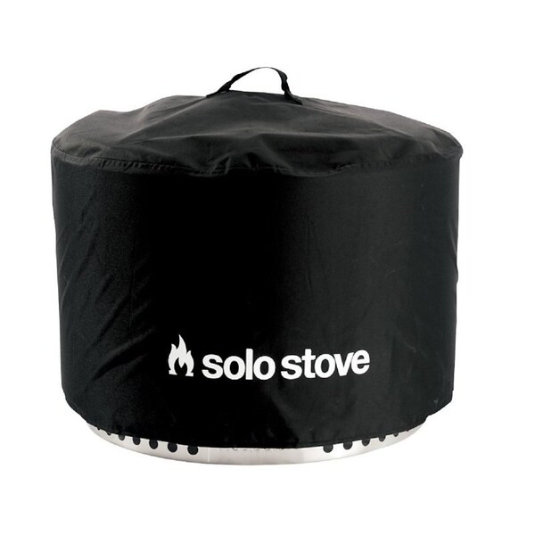 Solo Stove Yukon Shelter, 28 in L, 28 in W, Aluminum/Polyester, Black - SSYUK-SHELTER-BLK