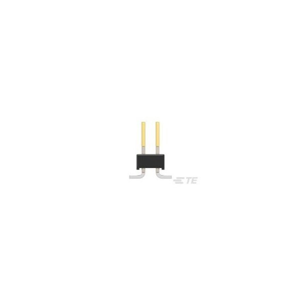 Conector de placa TE Connectivity, 14 contactos, 2 hileras, macho, ángulo recto, terminal de soldadura, aislante negro - 966709-7