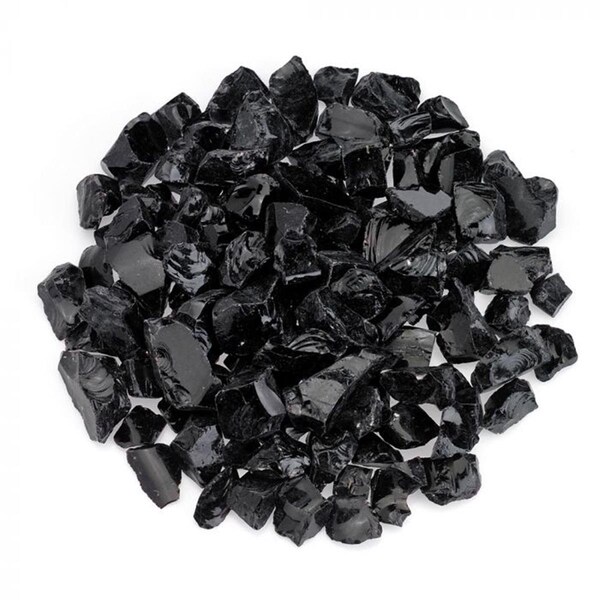 Marquee Protection Onyx Recycled Fire Pit Glass Medium - 10 lbs - MA2838101