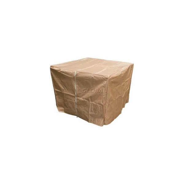 Hiland Hiland Fire Pit Cover GS-F-PCHDCV Waterproof 39"L x 39"W x 28"H Tan - GS-F-PCHDCV