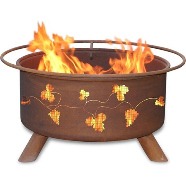 Patina Products Patina Products F111 Grapevines Fire Pit - F111