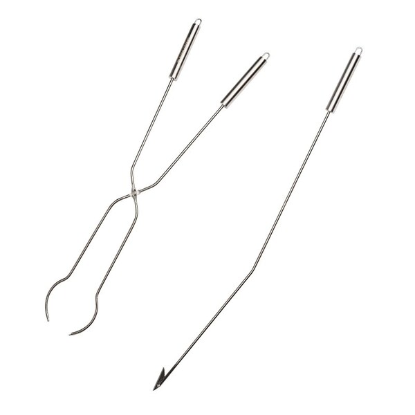 Solo Stove Fire Pit Tool Set, Portable, 304 Stainless Steel, Sliver - FP-TOOLS