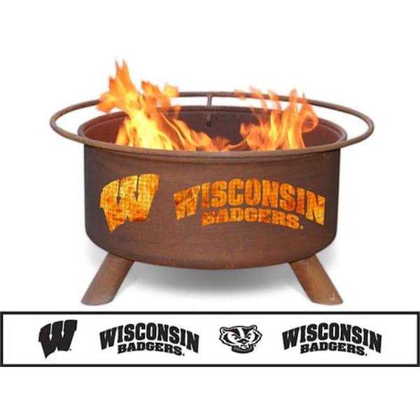 Patina Products Patina Products F217 University of Wisconsin Fire Pit - F217