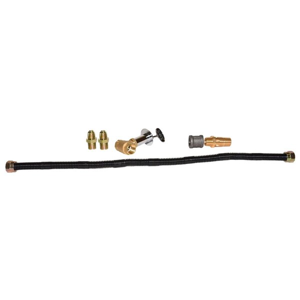 Tretco 30 x 0.5 in. Hazard Class Firepit Pro Connection Kit Liquid Propane - BK3PHC30-LP
