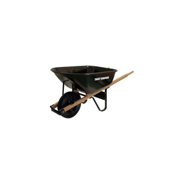 Union Tools Ames True Temper J6 6 Cubic Foot Steel Medium Duty Wheelbarrow - J6