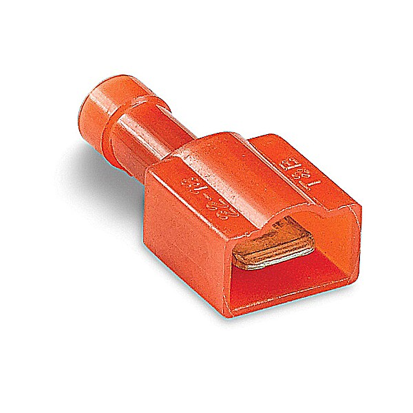 Abb RA25177, CONECTOR MACHO TOTALMENTE AISLADO DE NAILON 22-18 250, PAQUETE DE 500 unidades - RA25177