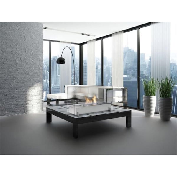 Eco-Feu Vision 2 Burner, Stainless Steel - WS-00095-SS