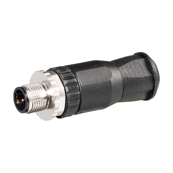 Murr Elektronik M12 macho 0° autoconectable con terminal de tornillo - 7000-12734-0000000