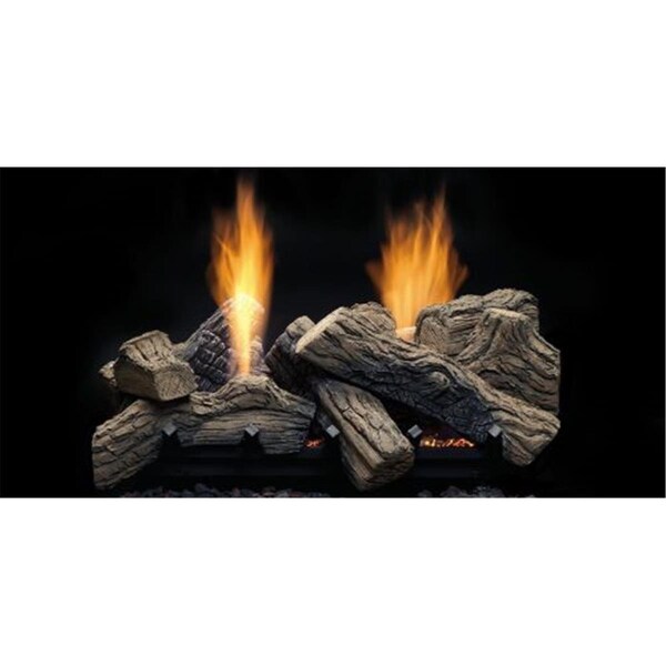 Monessen 27 in. Natural Blaze See-Through Log Set for NBST27 Burner - NBST27-F