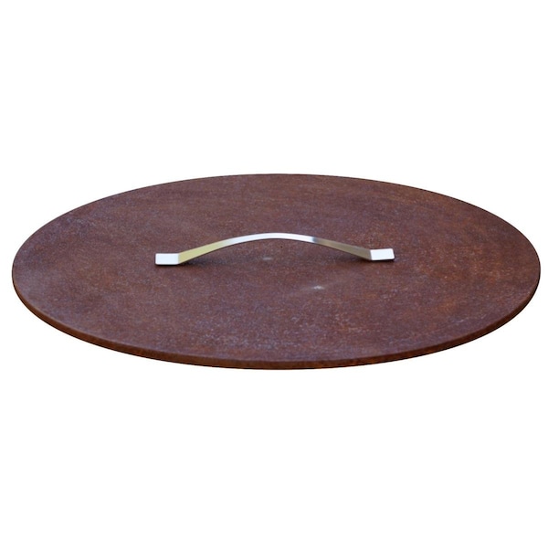 Greengrass 31 in. Fire Pit Steel Cover with Lid - GR2558019
