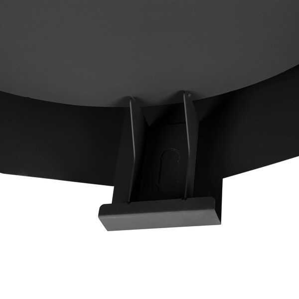 Flash Furniture 27 Black Outdoor Smokeless Fire Pit - BLN-HY-B-2201FP-03PC-BK-GG