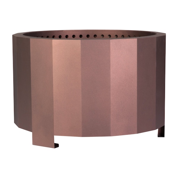 Flash Furniture 27 Bronze Outdoor Smokeless Fire Pit - BLN-HY-B-2201FP-03PC-BRZ-GG