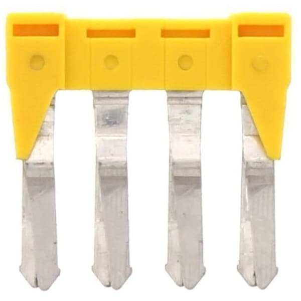 Conector cruzado aislado Conta-Clip SQI 4/4, YE - 17213.8