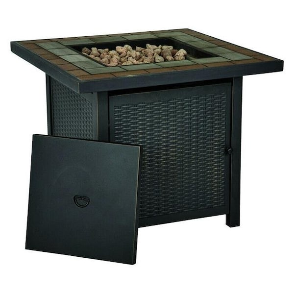 Living Accents Living Accents 4794053 Square Propane Fire Pit - 25 x 30 x 30 in. - 4794053