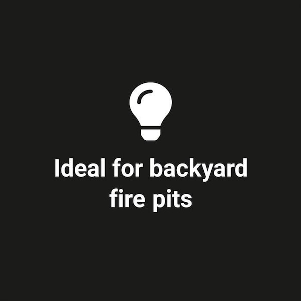 American Fire Glass 18 in Double-Ring Black Steel Burner with a 1/2 in Inlet - BK-FR-18