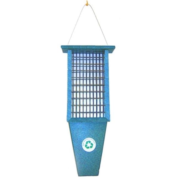 Songbird Essentials Songbird Essentials SERUBDSF200H 2.5" x 8" x 19" Double Suet Feeder - Green - SERUBDSF200H