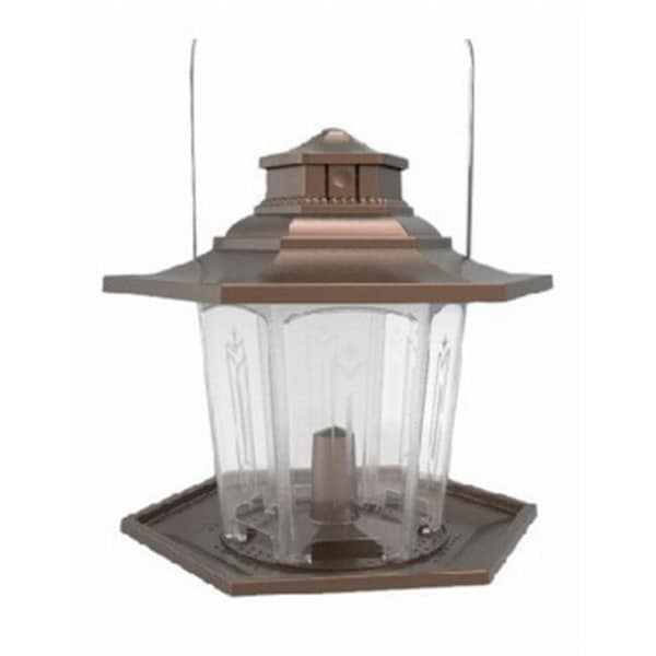 Classic Brands Classic Brands 213383 Lantern Bird Feeder - Small  Copper - 213383