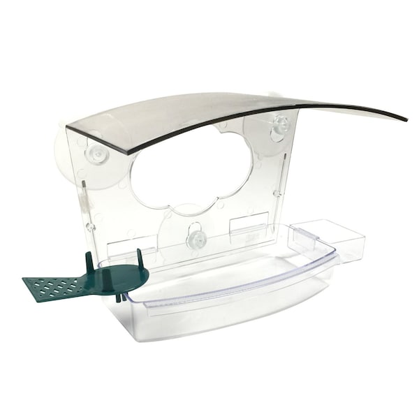 Audubon Audubon Wild Bird 1 lb Plastic Window Mount Bird Feeder 2 ports - NAWFDR