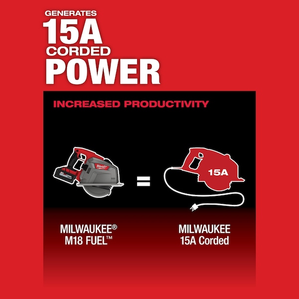 Milwaukee Tool M18 FUEL 8 in. Metal Cutting Circular Saw (Tool Only) - 2982-20