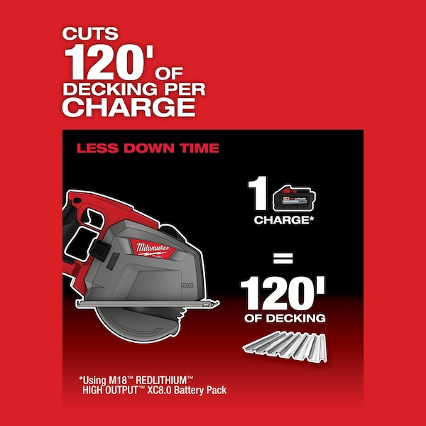 Milwaukee Tool M18 FUEL 8 in. Metal Cutting Circular Saw (Tool Only) - 2982-20